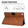 thumbnail image 3 of Dteck Case for Samsung Galaxy Tab A7 10.4" SM-T500 T505 (2020 Released) 10.4-inch,Luxury PU Leather Wallet Card Holder Kicstand Folio Protective Shockproof Cover ,Brown, 3 of 5