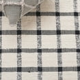 thumbnail image 6 of SAFAVIEH Montauk Bevin Checkered Area Rug, Ivory/Black, 3' x 5', 6 of 7