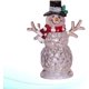 thumbnail image 4 of Muñeco de nieve iluminado YONGSHENG adorno navideño figuras LED decoración luz nocturna 3x5x11cm, 4 of 5