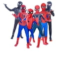 thumbnail image 2 of Nuevo disfraz de Miles Morales Far From Home, disfraz de Spiderman Zentai, traje de superhéroe, traje de licra para niños, hecho a medida, 2 of 5
