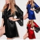 thumbnail image 1 of Conjunto de ropa interior sexy de talla grande para mujer, pijama de encaje transparente sexy, bata de baño, uniforme de tienda de noche, 1 of 5
