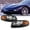 Black Housing, variant on AKKON - For 1997-2004 Chevrolet Corvette Driver + Passenger Replacement Bumper Signal Parking Lights Lamps Pair