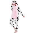 thumbnail image 2 of Combinaison Adulte Vache Pyjama une Pièce pour Femmes Hommes, 2 of 2