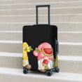 thumbnail image 6 of Susaid Hello Summer Gnome Print Elastic Washable Suitcase Cover with Hidden Zipper, Fits 18-32 Inch Luggage for Protection During Travel-Medium, 6 of 7