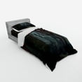 thumbnail image 2 of Ambesonne Fantasy Bedding Set 3 Pcs, Fantasy Building Gothic, Twin XL, Grey and Red, 2 of 2
