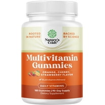 Nature’s Craft Daily Adult Multivitamin Gummies for Energy and Immune Support, 180 Count