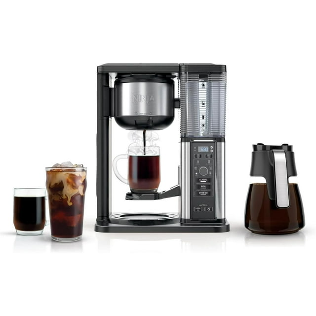 Cafetera Eléctrica Ninja CM-300 con 3 Estilos de Preparación hasta 10 Tazas