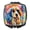 MultiColor, variant on Carolines Treasures DAC2554SCM 3 x 2.75 in. Schnauzer Hippie Dawg Compact Mirror