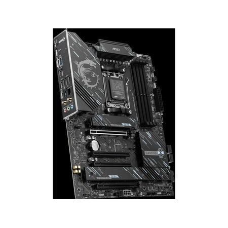 MSI - X870 GAMING PLUS WIFI (Socket AM5) AMD X870 ATX DDR5 Wi-Fi 7 Motherboard - Black