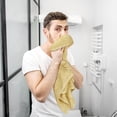 thumbnail image 4 of Utopia Towels 6 Piece Premium Hand Towels Set, 16 by 28 inches, 100% Ring Spun Cotton, Lightweight and Highly Absorbent Towels for Bathroom, Travel, Camp, Hotel, and Spa, Beige, 4 of 9