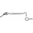 thumbnail image 1 of N222-059 0.38 x 11 in. Zinc Turnbuckle Gate Hook, 1 of 1