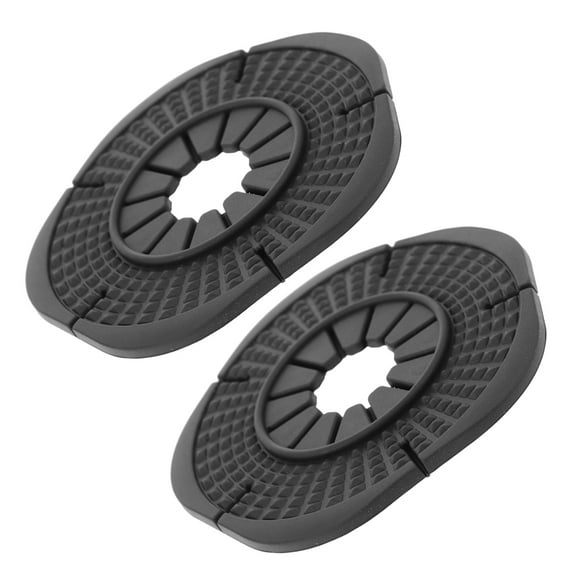 KHBUAB 2Pcs Universal Black Silicone Car Wiper Arm Hole Protectors Easy Install Splashproof Cover