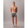 thumbnail image 6 of Calvin Klein Men's Icon Cotton Stretch Limited Edition Boxer Briefs Blotched Plaid Grey Heather Medium, 6 of 7