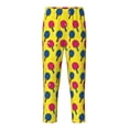 thumbnail image 2 of Disketp Colorful Ping Pong for Teenagers' Pajama Pants ,Lounge Pants Teen joggers Ideal for Home, School, or Sports-Small, 2 of 6
