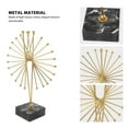 thumbnail image 4 of Escultura Abstracta, Metal Lujoso, Adorno Moderno, Decoración De Mesa Para Oficinas, Salas De Estar, Estudios, Decoración Del Hogar, Diseño Personalizado, 4 of 7
