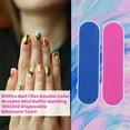 thumbnail image 2 of 100 Piezas Limas De Uñas Color Doble Lijado Mini Buffer Madera 180/240 Herramientas Desechables Manicura, 2 of 5