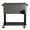 Grey, variant on BNSPLY 80 Quart Outdoor Cooler Cart Rolling Ice Chest Cooler Cart, Portable Patio Cooler with Bottle Opener, Handles and Drainage, Standing Cooler for Patio Party, Camping and BBQ, White