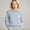 Light Gray002, variant on QHRMKOG Sweaters for Women Tailored Fit Comfort Long Sleeve Crew Neck Sweater Solid Color Knit Pullover Tops 2025 Fall Trendy Clothing Brown L