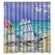 thumbnail image 1 of ABPHQTO Sillas de playa Cortina de ducha Cortina de ducha impermeable 160x180 cm, 1 of 2