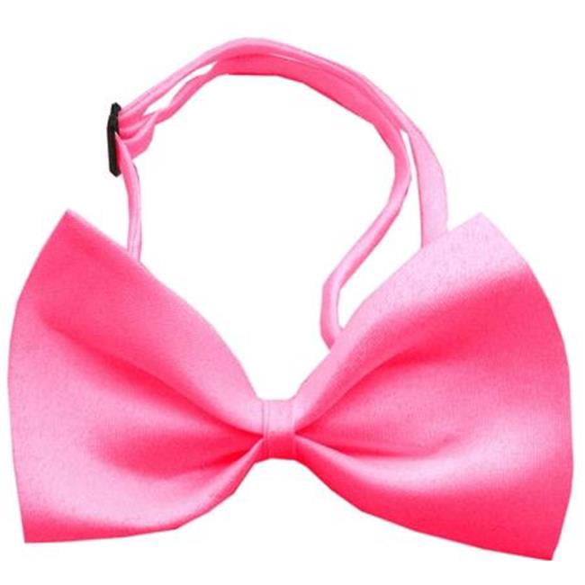 Plain Hot Pink Bow Tie - Walmart.com