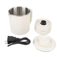 thumbnail image 2 of Travel Electric Kettle, 304 Stainless Steel Portable Hot Water Boiler Kettle, 600ml Small Electric Kettle Tea Coffee Heater Kettle for Boiling Water, 2 of 7