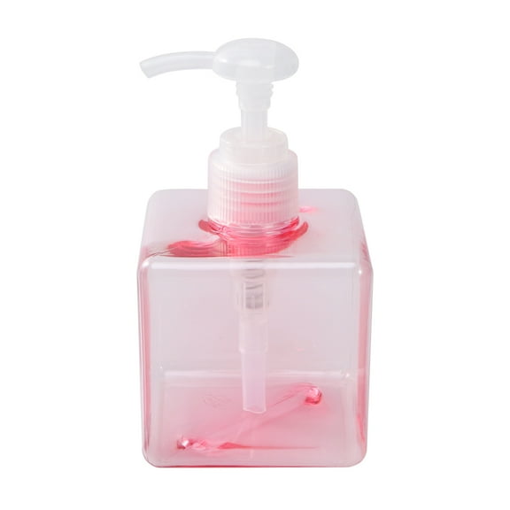 Masteelf Durable Pink Plastic Refill Pump Bottle Dispenser for Soaps Lotions and More 250ml 8.4oz