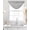 Grey, variant on Pink Sheer Waterfall Valance Curtains for Window, Farmhouse Pink Decor Rod Pocket Sheer Topper Swag Curtains for Living Room, Kitchen 38.5"W x 47.2"L, 1 Panel
