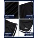 thumbnail image 3 of Pantalones cortos de baloncesto Reebok Lightweight para niños, tallas 10 a 12, color negro, 3 of 7