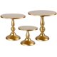 thumbnail image 1 of Juego de 3 soportes para tartas, soporte redondo de metal para tartas de postre, pizza de 8 pulgadas, 10 pulgadas, 12 pulgadas, bandeja para servir de Halloween para, 1 of 7