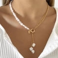 thumbnail image 3 of Collar con Colgante de Perlas Irregulares Strade Fareast Limited Vintage 40 cm, 3 of 8