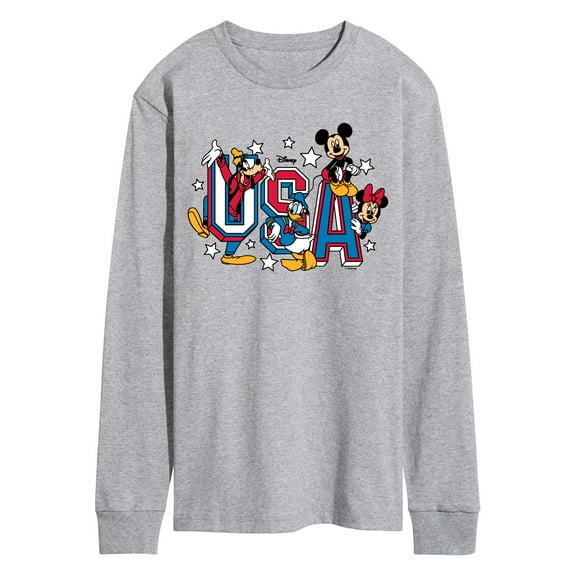 Disney - Disney Usa - Men's Long Sleeve Graphic T-Shirt
