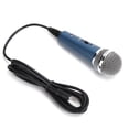 thumbnail image 1 of Microphone,, Wear-Resistant 3.5mm Microphone, 3.5mm Audio Adapter  for Karaoke for Singing for Recording for Computer Blue, 1 of 7