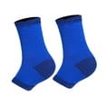 thumbnail image 4 of Protección de tobillo y muñeca para niños, tobilleras de boxeo, Protector de tobillo, envolturas de soporte de tobillo Muay Thai para baloncesto, Azul, 4 of 8