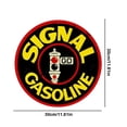 thumbnail image 2 of Placa de Metal Vintage de Hierro Wdftyju Señal de Gasolina Redonda 30x30cm, 2 of 9