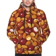 thumbnail image 4 of Hoodies for Men - cute dried fruits Long Sleeve Comfrt Men'S Fashion Hoodies & Sweatshirts, Sweatshirts for Men Hoodies Pullover Clothing Clothes with Pouch, 4 of 7