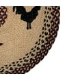 thumbnail image 4 of Better Trends Whimsical 100% Jute 21" x 34" Rectangle Braided Rug - Rooster, 4 of 6