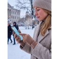 thumbnail image 6 of Deago Womens Winter Warm Gloves With Sensitive Touch Screen Texting Fingers, Fleece Lined Windproof Gloves (Khaki), 6 of 8