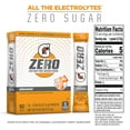 thumbnail image 2 of Gatorade G Zero Powder, Orange, 0.10Oz Packets,(120 Counts) , Pack Of 12 Packaing may&nbsp;vary, 2 of 3
