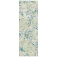 thumbnail image 4 of SAFAVIEH Barbados Gresham Botanical Indoor/Outdoor Area Rug, Blue/Ivory, 8' x 10'5", 4 of 6