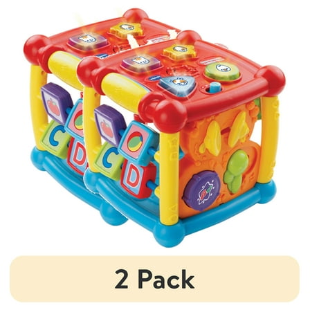 (2 pack) VTech Baby Busy Learners Activity Cube Baby and Toddler Toys