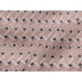 thumbnail image 4 of oneOone Viscose Jersey Fabric Line|Diamond & Triangle Geometric Print Fabric By The Yard 60 Inches Wide, 4 of 5