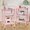 Pink, variant on VECELO Set of 1 X-Design Side End Table Living Room, Modern Nightstands with Storage Shelf for Bedroom, White