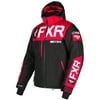 FXR Helium X Snowmobile Jacket HydrX Shell Dry Vent System Black Red White - X-Large 190038-1020-16