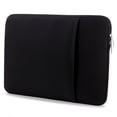 thumbnail image 1 of Graflsoa Slim Black Laptop Sleeve for 14" Ultrabooks, Tablets & Notebooks with Front Pocket & Inner Padding, 1 of 6