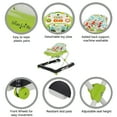 thumbnail image 3 of Dream on Me 2-in-1 Ava Baby Walker, Easy Convertible Baby Walker, Folds Compactly, Green, 3 of 8