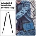 thumbnail image 6 of XYX Case for Samsung Galaxy Tab S10 Lite 10.9 Inch with Rotating Stand, Shoulder Strap, 2in1 Shockproof Cover, Navy Blue, 6 of 7