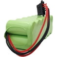 thumbnail image 4 of (Pack of 2) 1600mAh 14.4 Volt 12N-1600SCB Rechargeable Battery for OKUMA OSP-P200M System, 4 of 5