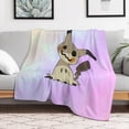 thumbnail image 6 of Pokemon Mimikyu Throw Blanket Cute Flannel for Boys Girls Men Women, 6 of 7