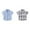 Blue 1PCS & Grey 1PCS, variant on TSADFHJI 2 Pack Gym Tops for Boys Pack Cute Summer Toddler Boys Girls Short Sleeve Prints T Shirt Top 130