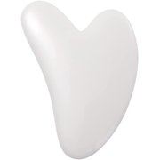 Gua Sha Facial Tools,Gua Sha Trigger Point Massager Tool, for Skincare Face Body Relieve Muscle Tensions Reduce Puffiness(White)
